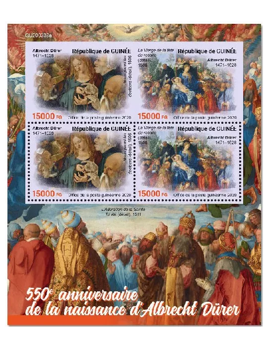 n° 10814/10815  - Timbre GUINEE Poste