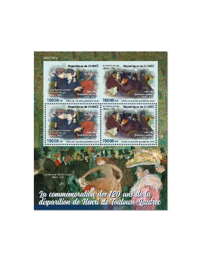 n° 10816/10817  - Timbre GUINEE Poste