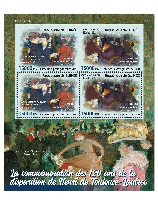 n° 10816/10817  - Timbre GUINEE Poste