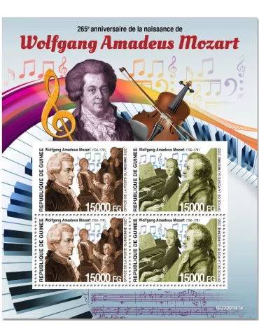 n° 10818/10819  - Timbre GUINEE Poste