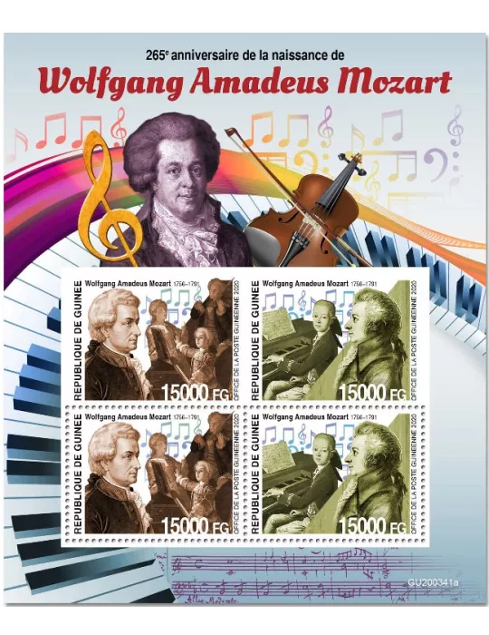 n° 10818/10819  - Timbre GUINEE Poste