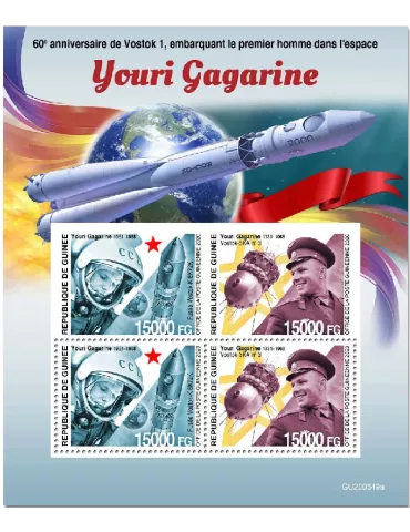 n° 10834/10835  - Timbre GUINEE Poste