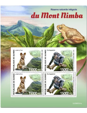 n° 10838/10839  - Timbre GUINEE Poste