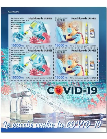 n° 10844/10845  - Timbre GUINEE Poste