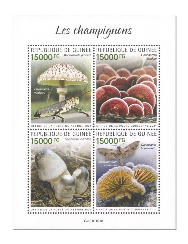 n° 10846/10849  - Timbre GUINEE Poste