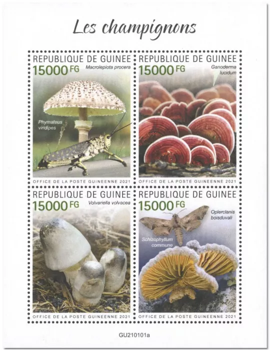 n° 10846/10849  - Timbre GUINEE Poste
