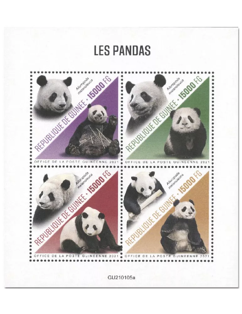 n° 10862/10865  - Timbre GUINEE Poste