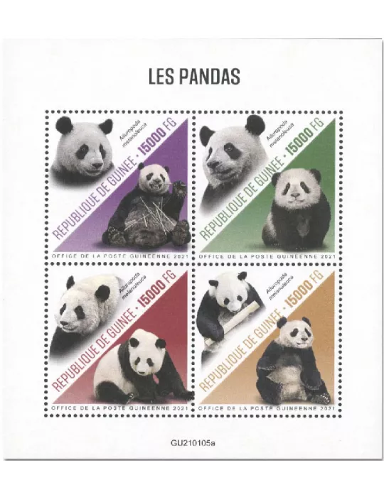 n° 10862/10865  - Timbre GUINEE Poste