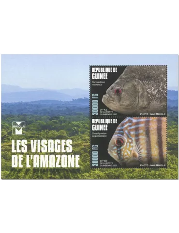 n° 10880/10881  - Timbre GUINEE Poste