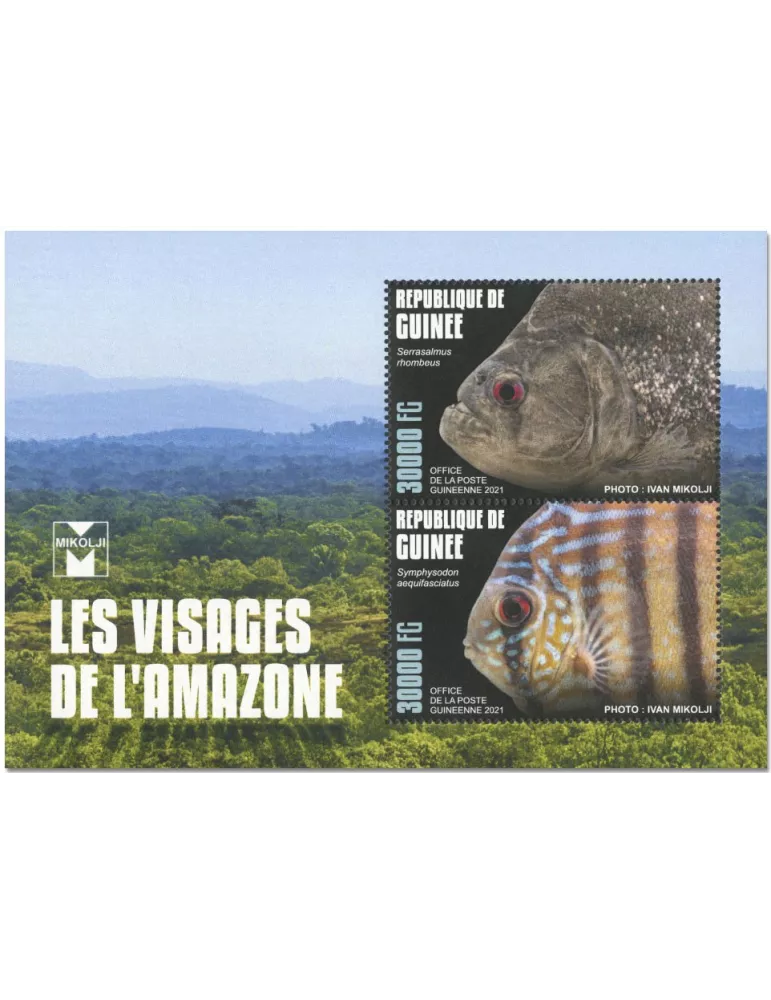 n° 10880/10881  - Timbre GUINEE Poste