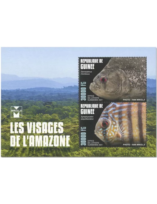 n° 10880/10881  - Timbre GUINEE Poste