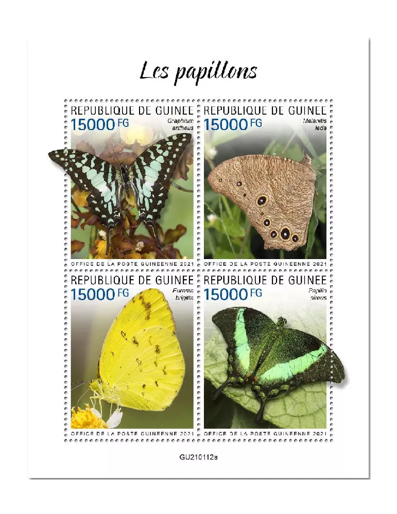 n° 10890/10893  - Timbre GUINEE Poste