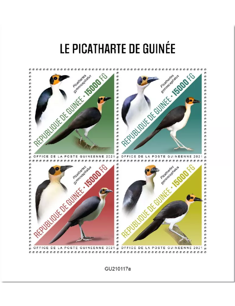 n° 10908/10911  - Timbre GUINEE Poste