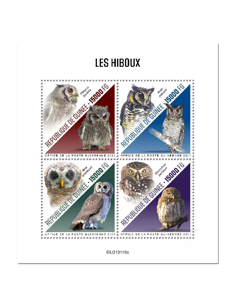 n° 10916/10919  - Timbre GUINEE Poste