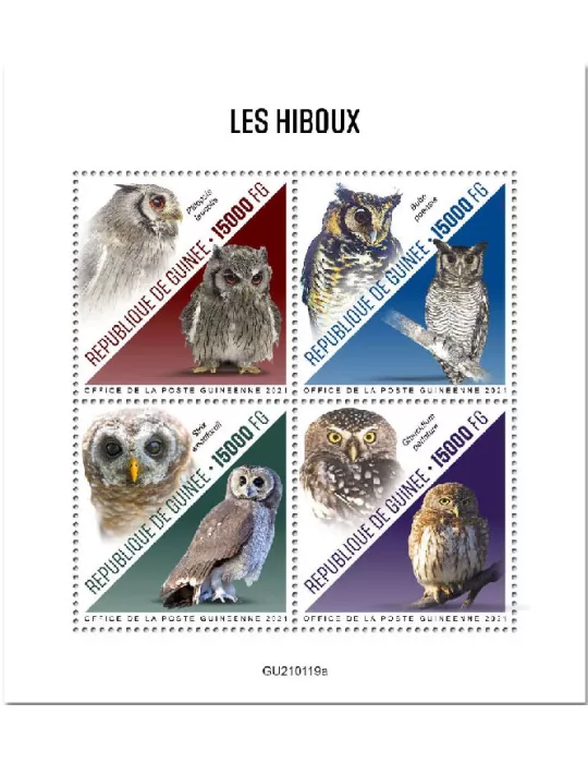 n° 10916/10919  - Timbre GUINEE Poste