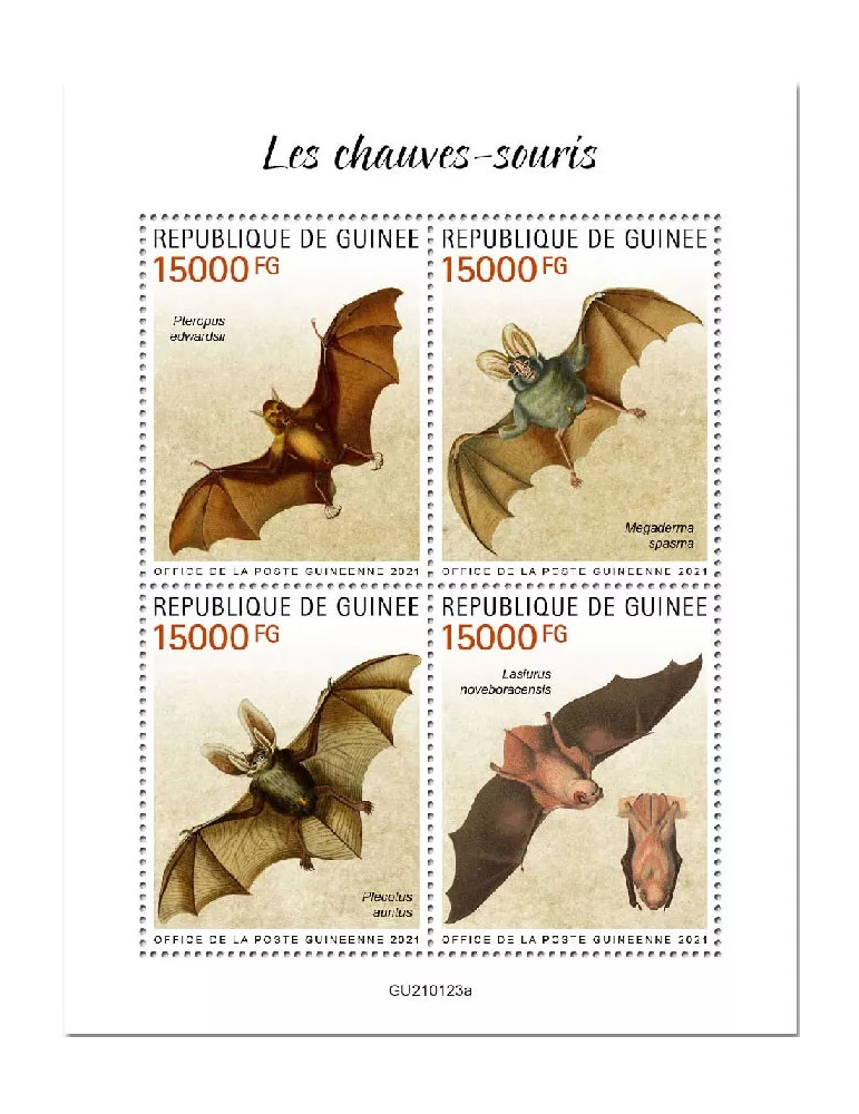 n° 10932/10935  - Timbre GUINEE Poste