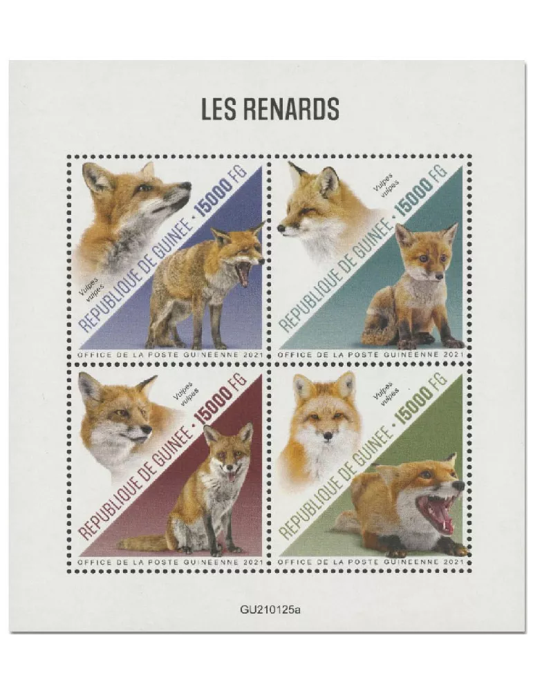 n° 10940/10943  - Timbre GUINEE Poste