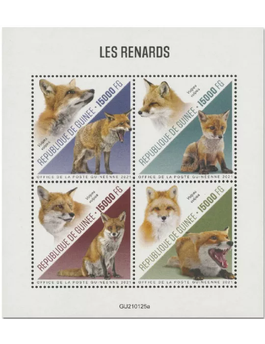 n° 10940/10943  - Timbre GUINEE Poste