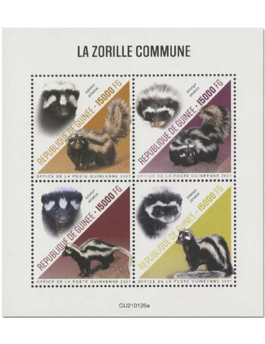 n° 10944/10947  - Timbre GUINEE Poste