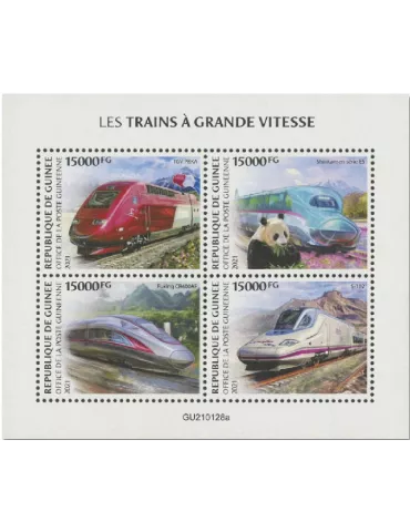 n° 10952/10955  - Timbre GUINEE Poste