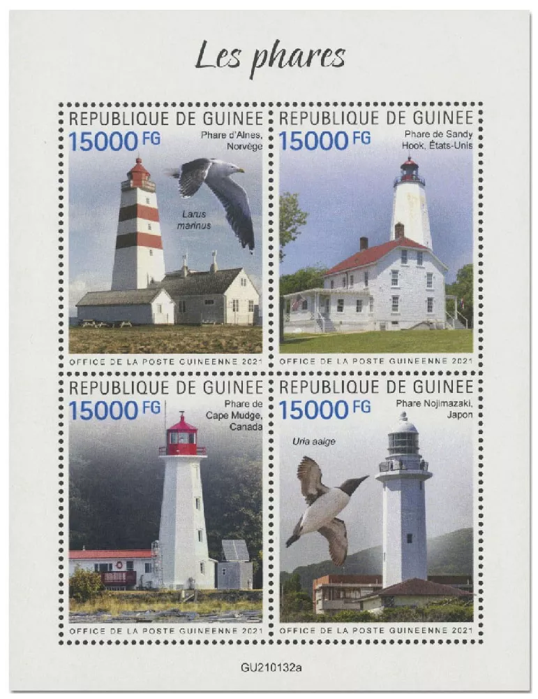 n° 10968/10971  - Timbre GUINEE Poste