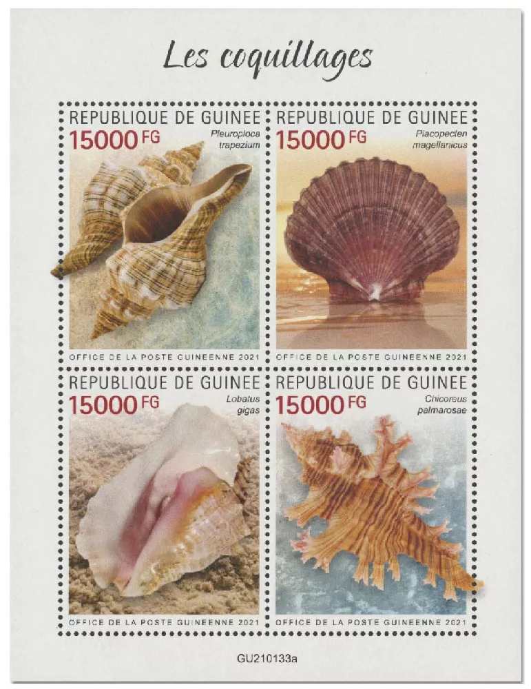 n° 10972/10975  - Timbre GUINEE Poste