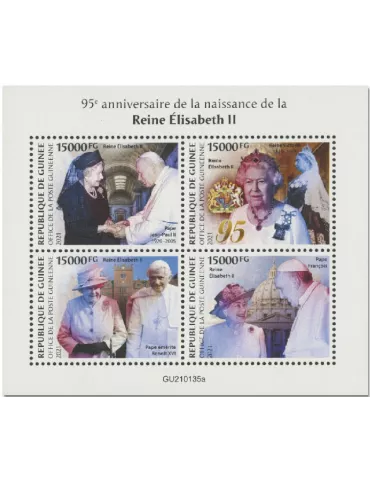 n° 10980/10983  - Timbre GUINEE Poste