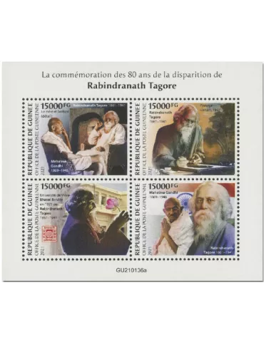 n° 10984/10987  - Timbre GUINEE Poste