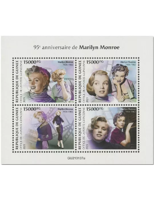 n° 10988/10991  - Timbre GUINEE Poste