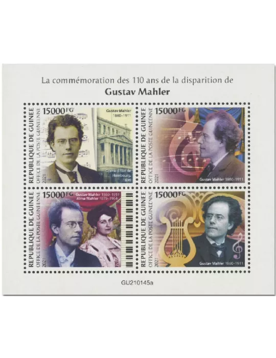 n° 11020/11023  - Timbre GUINEE Poste