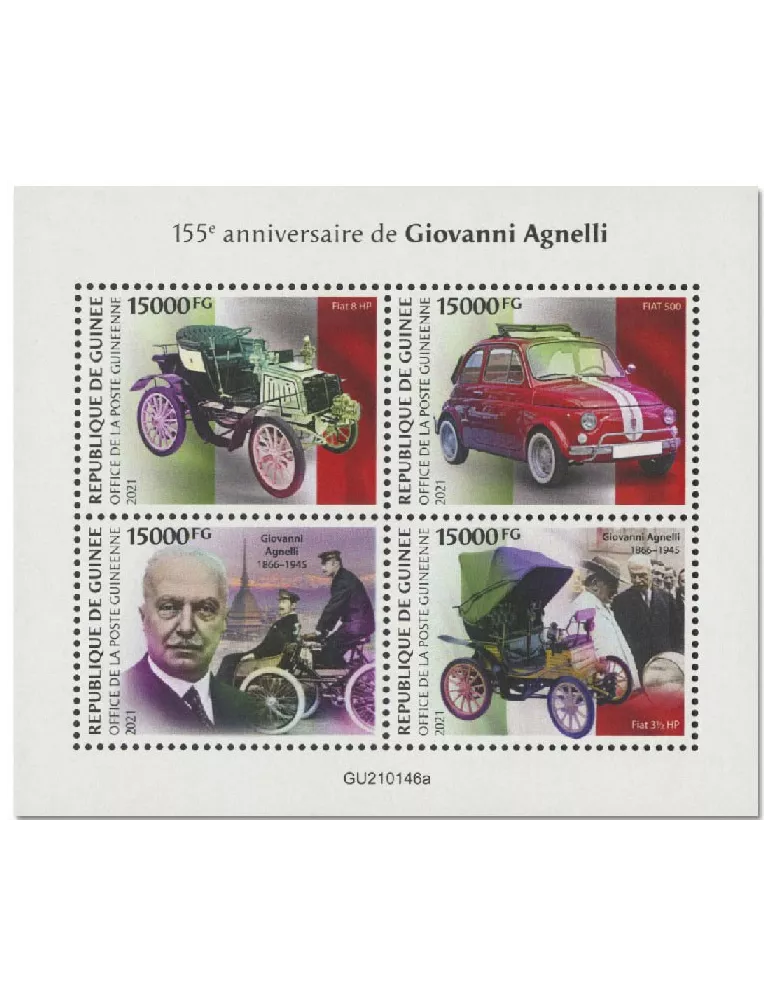 n° 11024/11027  - Timbre GUINEE Poste