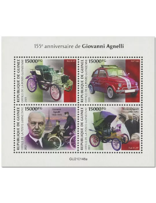 n° 11024/11027  - Timbre GUINEE Poste