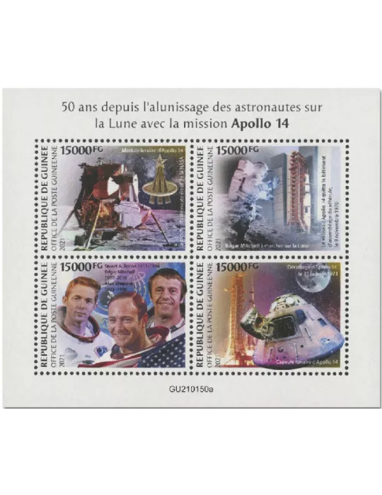 n° 11040/11043  - Timbre GUINEE Poste