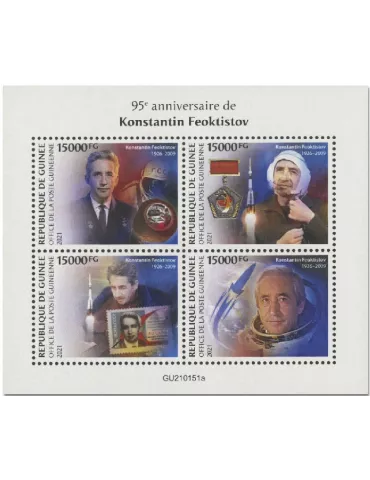 n° 11044/11047  - Timbre GUINEE Poste