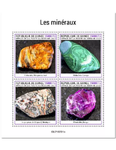 n° 11060/11063  - Timbre GUINEE Poste