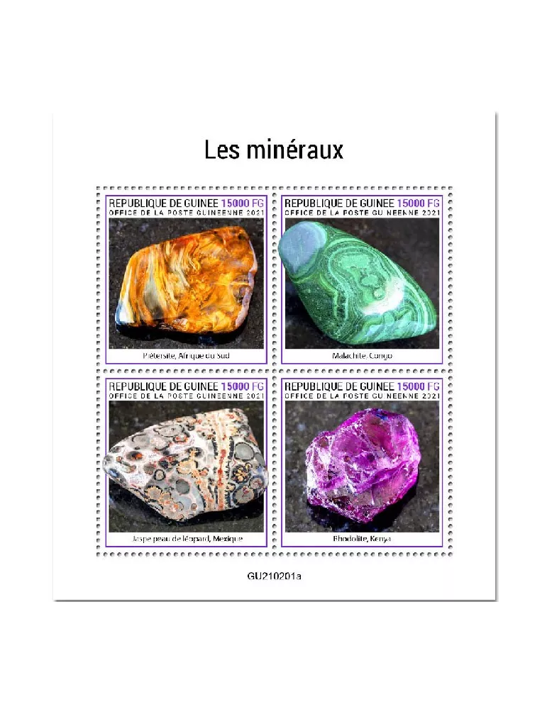 n° 11060/11063  - Timbre GUINEE Poste