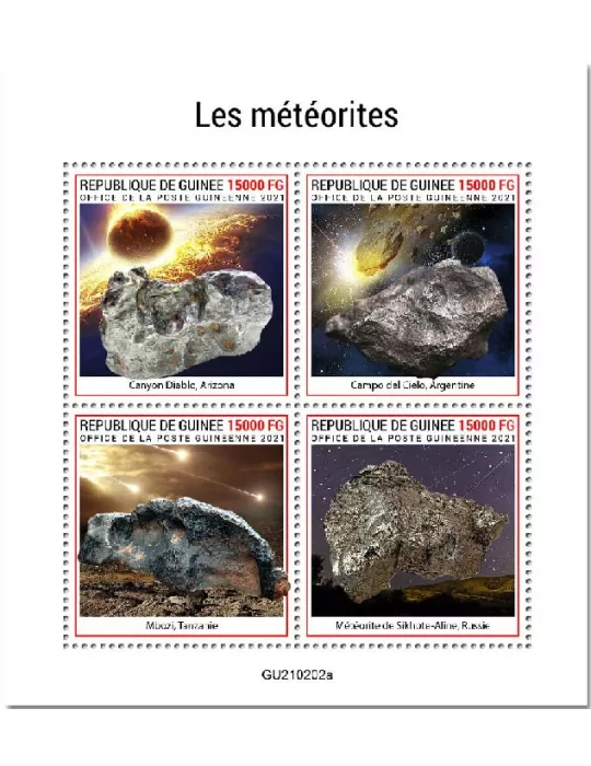 n° 11064/11067  - Timbre GUINEE Poste