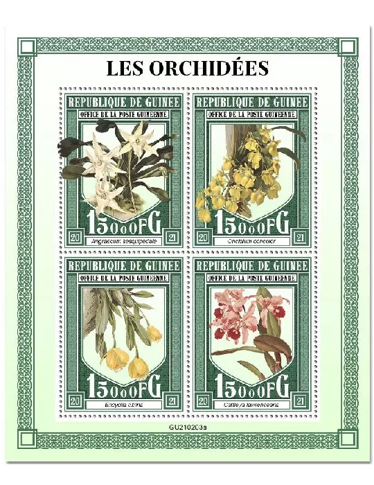 n° 11068/11071  - Timbre GUINEE Poste