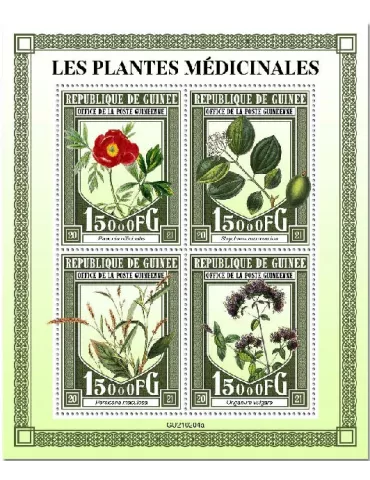 n° 11072/11075  - Timbre GUINEE Poste