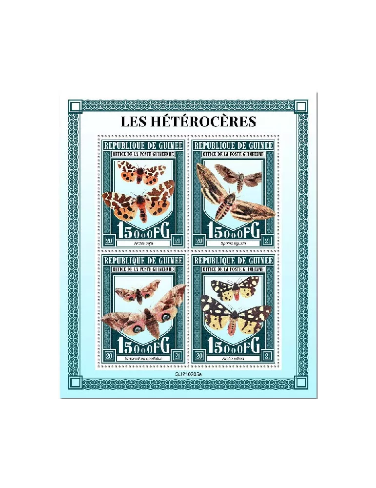 n° 11076/11079  - Timbre GUINEE Poste