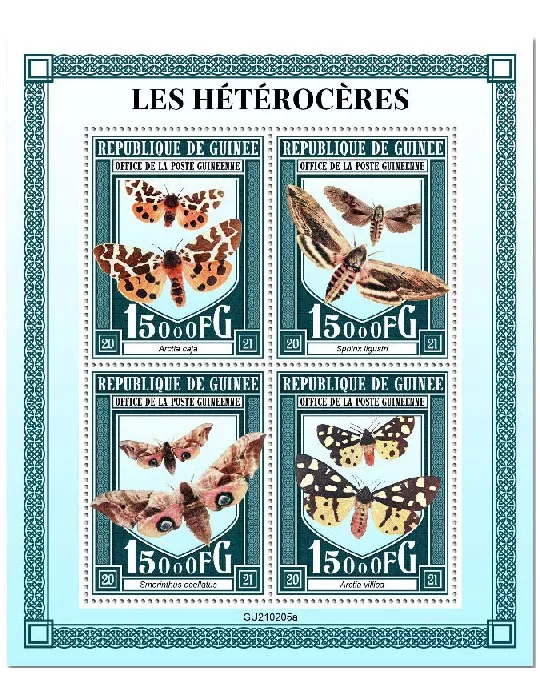 n° 11076/11079  - Timbre GUINEE Poste