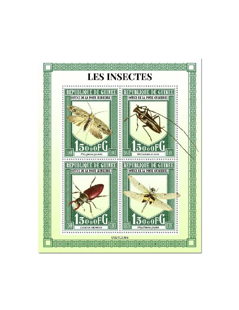n° 11080/11083  - Timbre GUINEE Poste