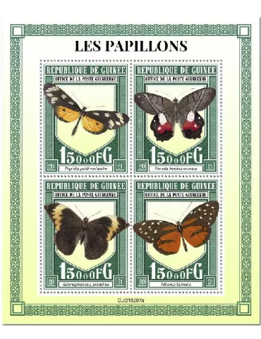 n° 11084/11087  - Timbre GUINEE Poste