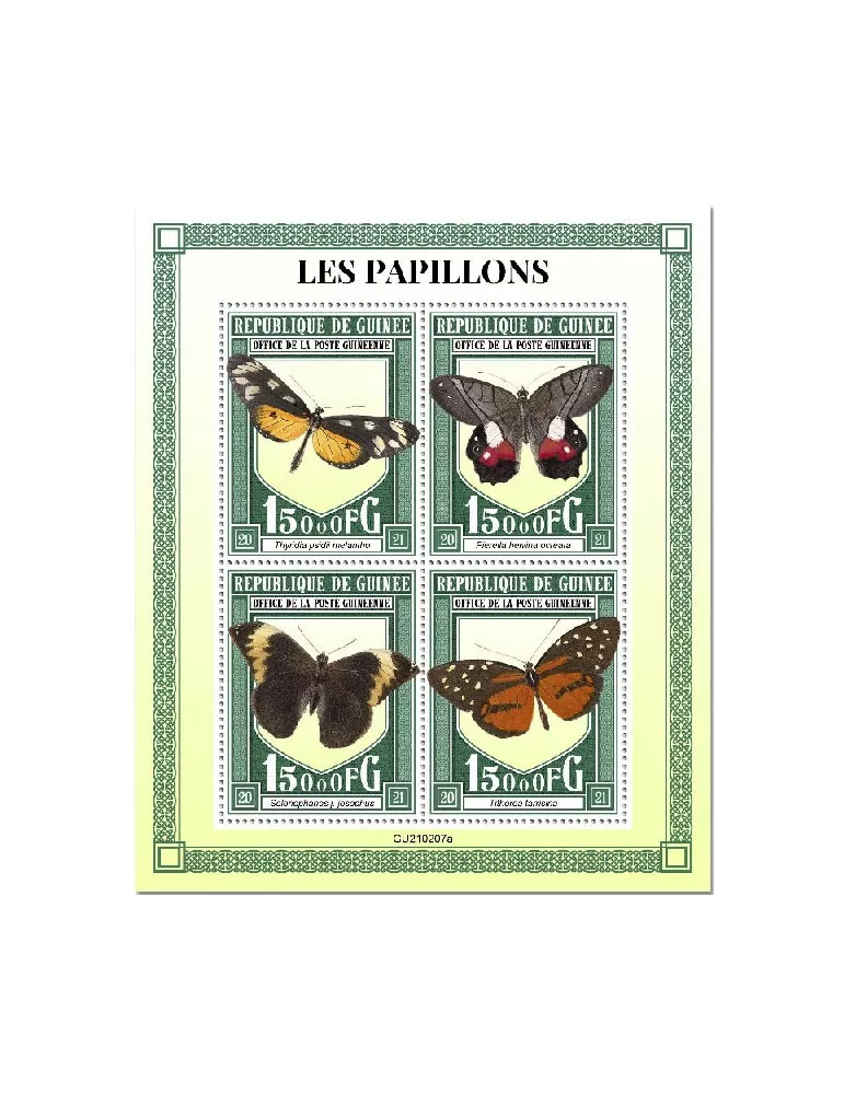 n° 11084/11087  - Timbre GUINEE Poste