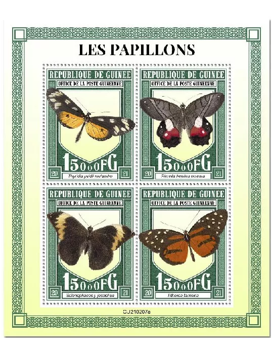 n° 11084/11087  - Timbre GUINEE Poste