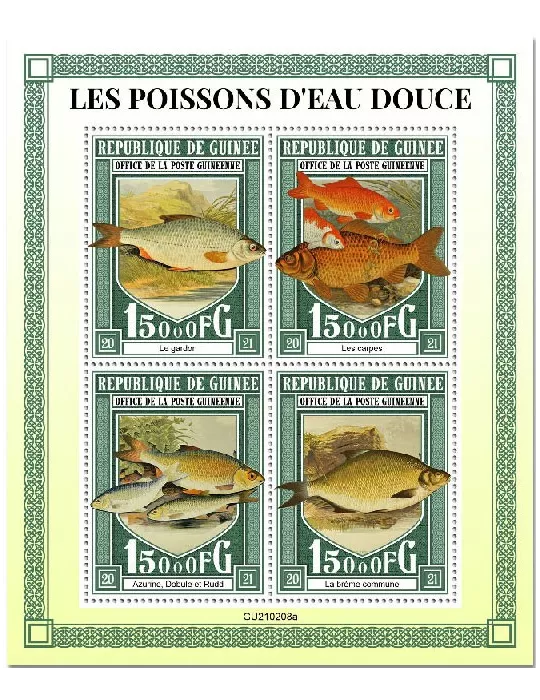 n° 11088/11091  - Timbre GUINEE Poste