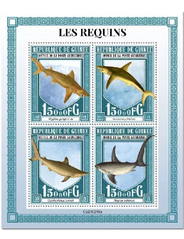n° 11096/11099  - Timbre GUINEE Poste