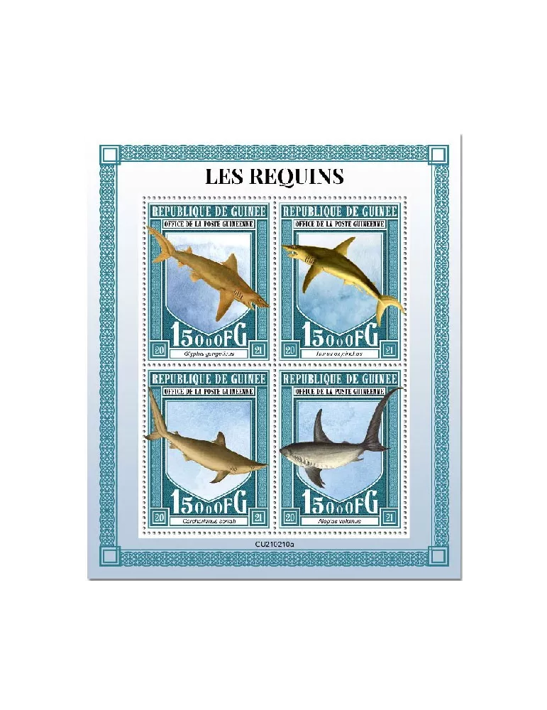 n° 11096/11099  - Timbre GUINEE Poste