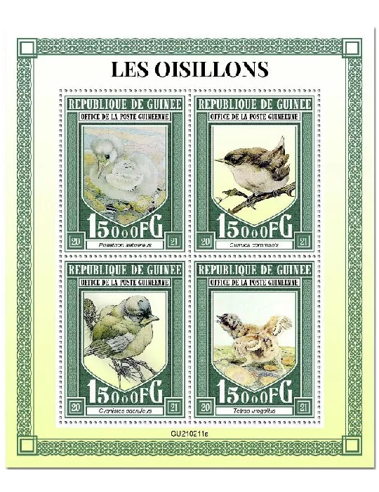 n° 11100/11103  - Timbre GUINEE Poste