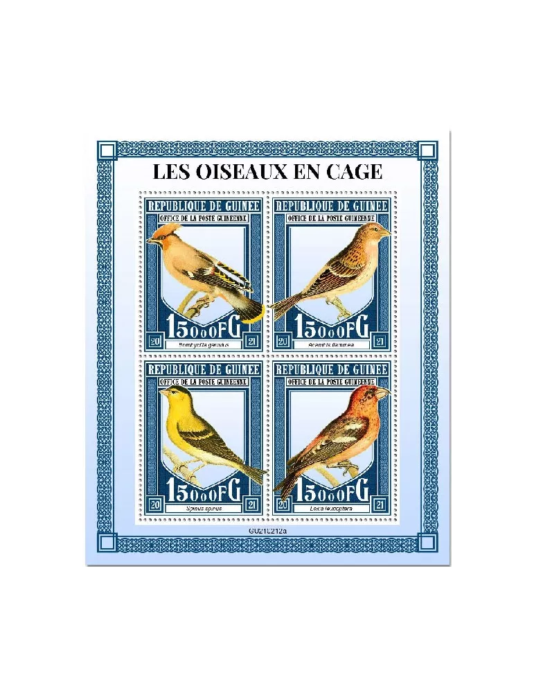 n° 11104/11107  - Timbre GUINEE Poste